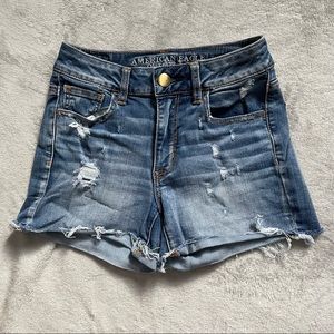 jean shorts!